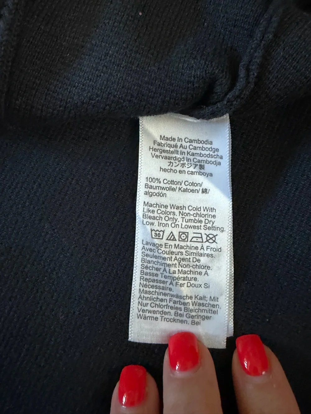 J.Crew Factory Schoolboy Sweater Blazer Black 100% Cotton NWT XL